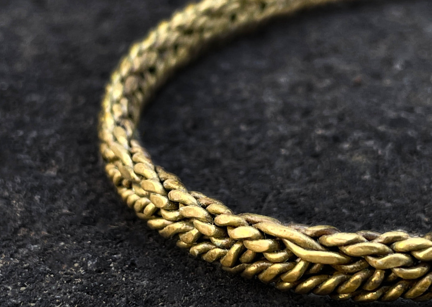 Viking Brass Bangle
