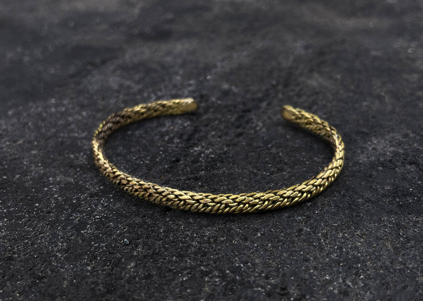Viking Brass Bangle