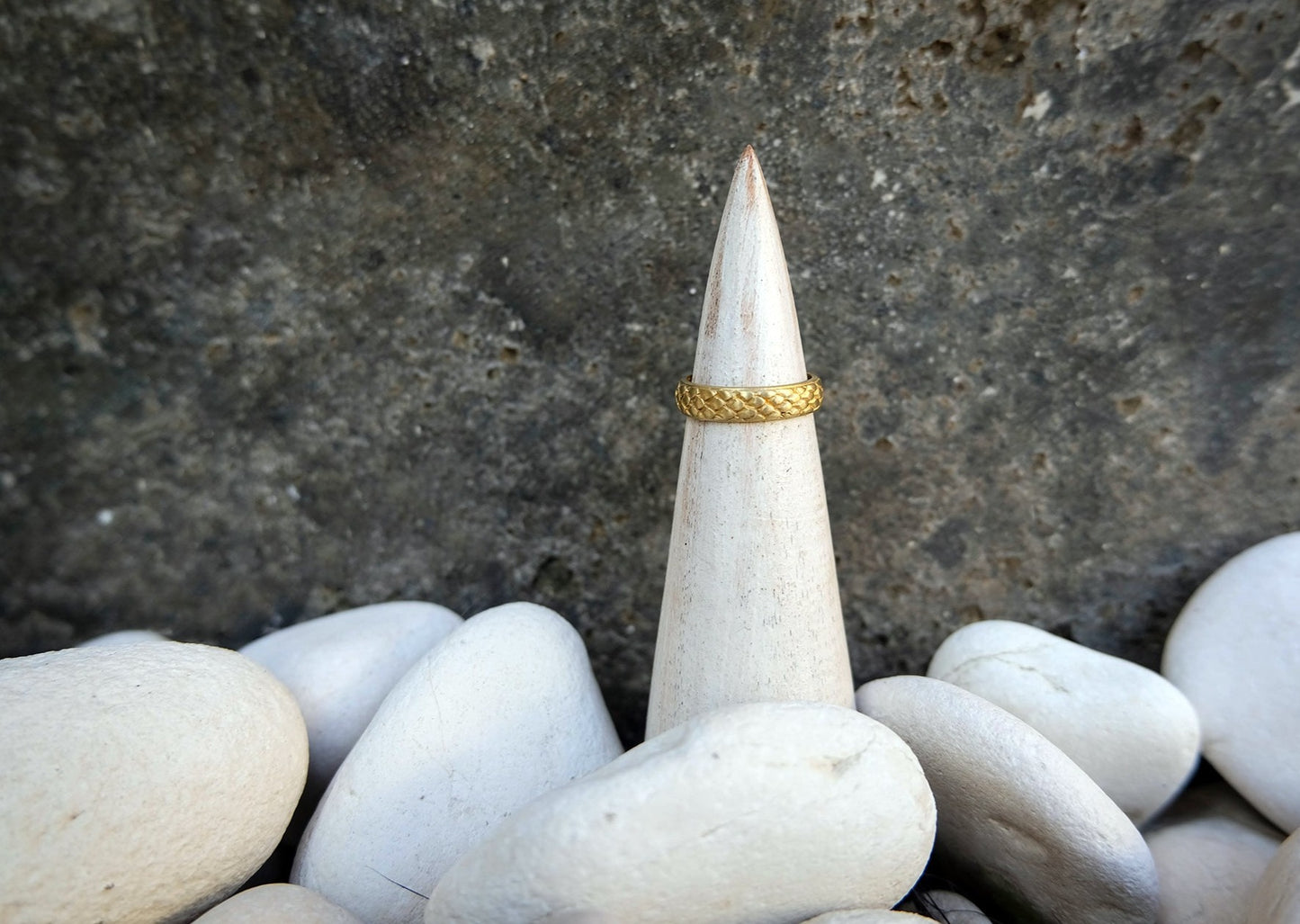 Salak Small Brass Ring