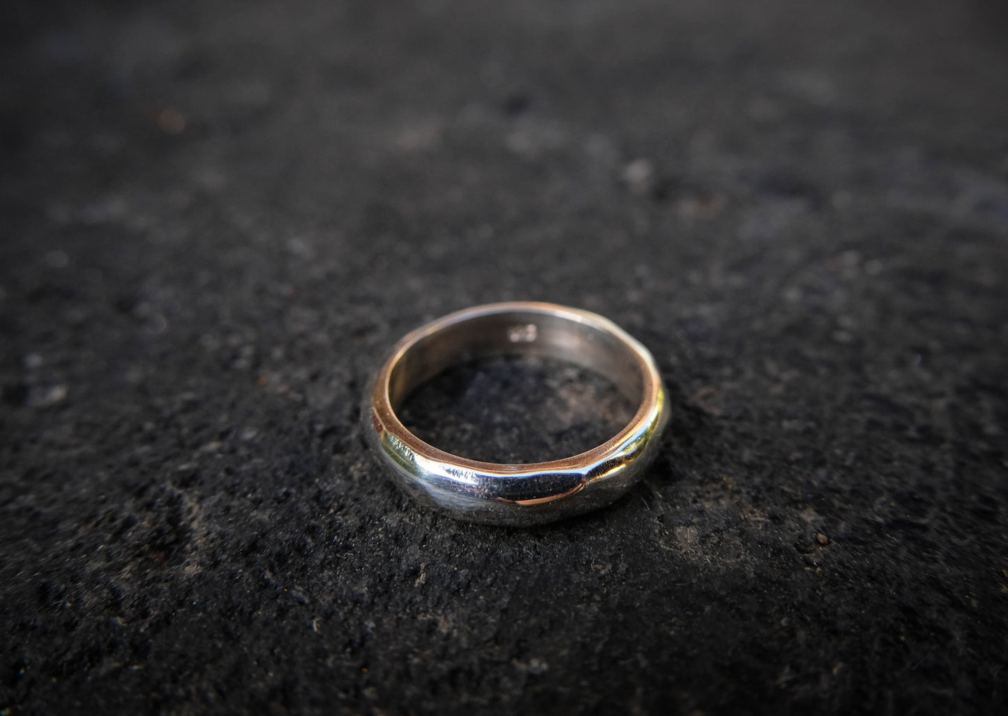 Geometric Silver Ring