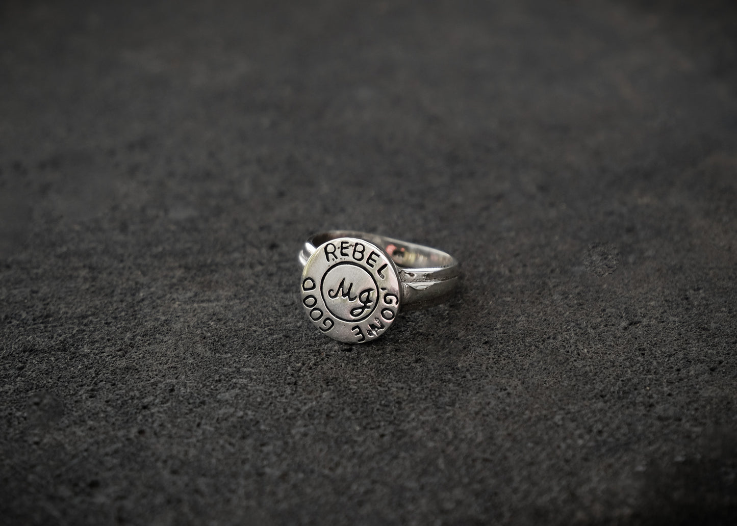 Rebel Gone Good Silver Ring